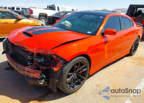 2022 Dodge Charger Scat Pack from USA, damaged, VIN 2C3CDXGJXNH237188